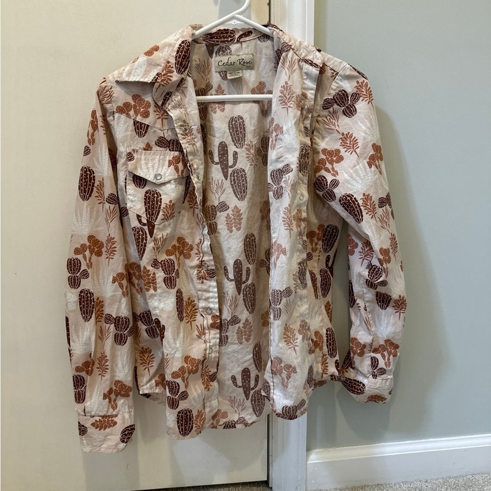 Cactus Print Jacket